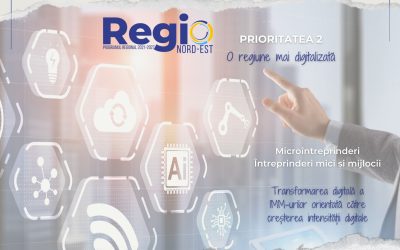 Primul apel de proiecte lansat în cadrul Programului Regional Nord-Est: Transformarea digitală a IMM-urilor